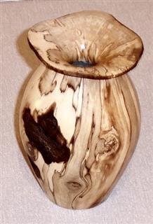 Spalted vase by Mike Windsor